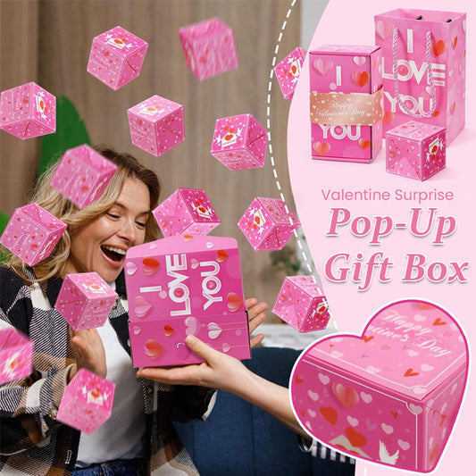 💖 Valentine Surprise Pop-Up Gift Box
