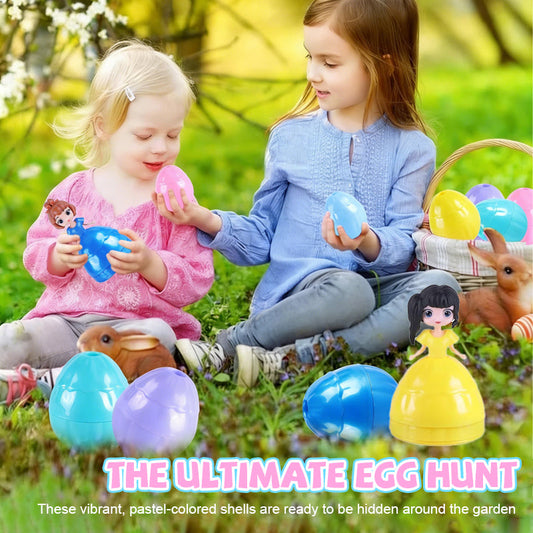 👑✨ Princess Pop Surprise Eggs – Magical Dress-Up Doll Reveal Set ✨👑